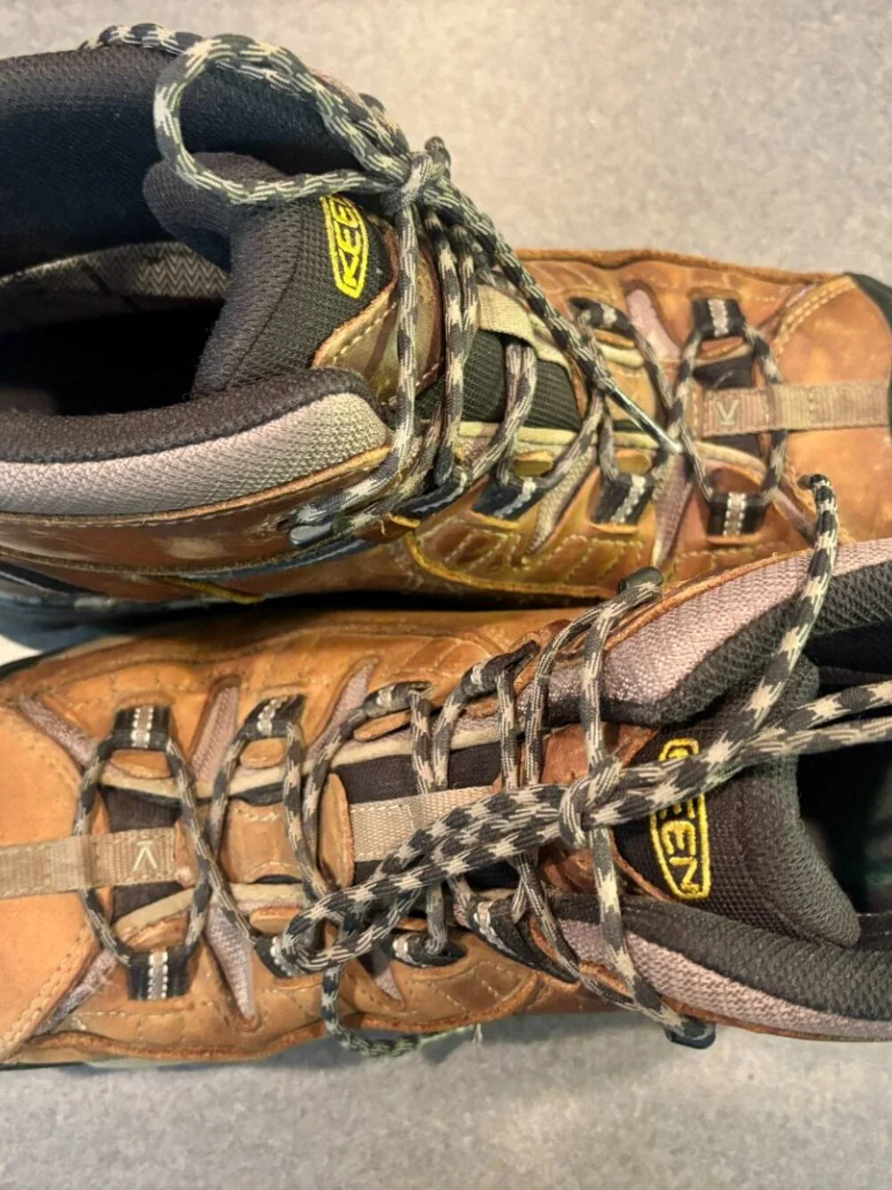 ~~Keen Targhee II Mid Waterproof Brown Leather Hiking Boots Men's Size 11